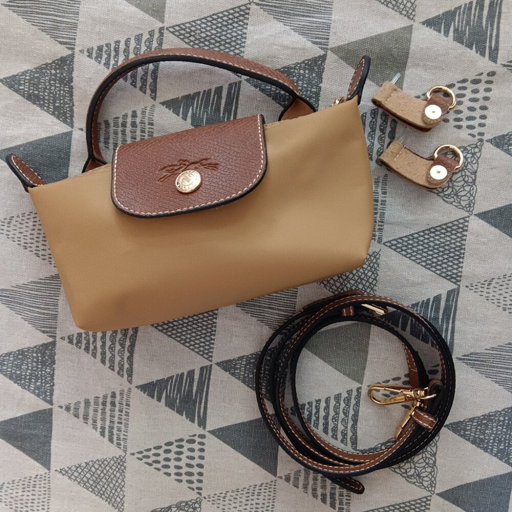 Longchamp Mini Bag Tan